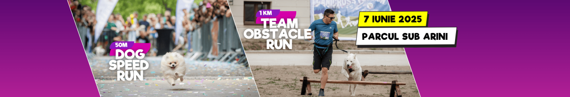 SIBIU - Canicross Obstacle Run + Speed Run | 7 iunie 2025